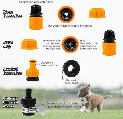 8-in-1 Dog Shower Sprayer