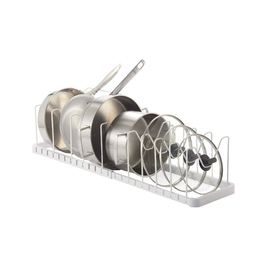 Extendable Pot Lid & Pan Organizer