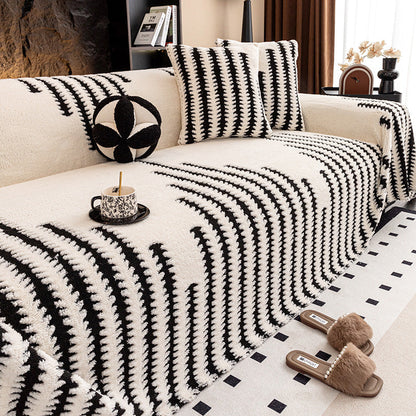 🛋️Valentine's Day Early Bird Special🎉Soft Plush Non-Slip Couch Cover🍂